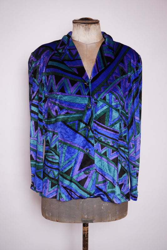 Sammet kavaj/skjorta