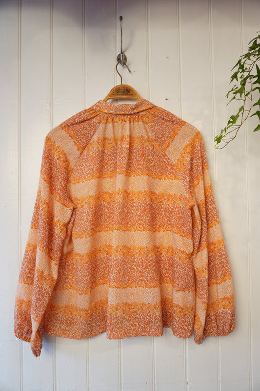Blommig vintageblus – Dehå