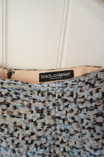 Minikjol silver – Dolce & Gabbana