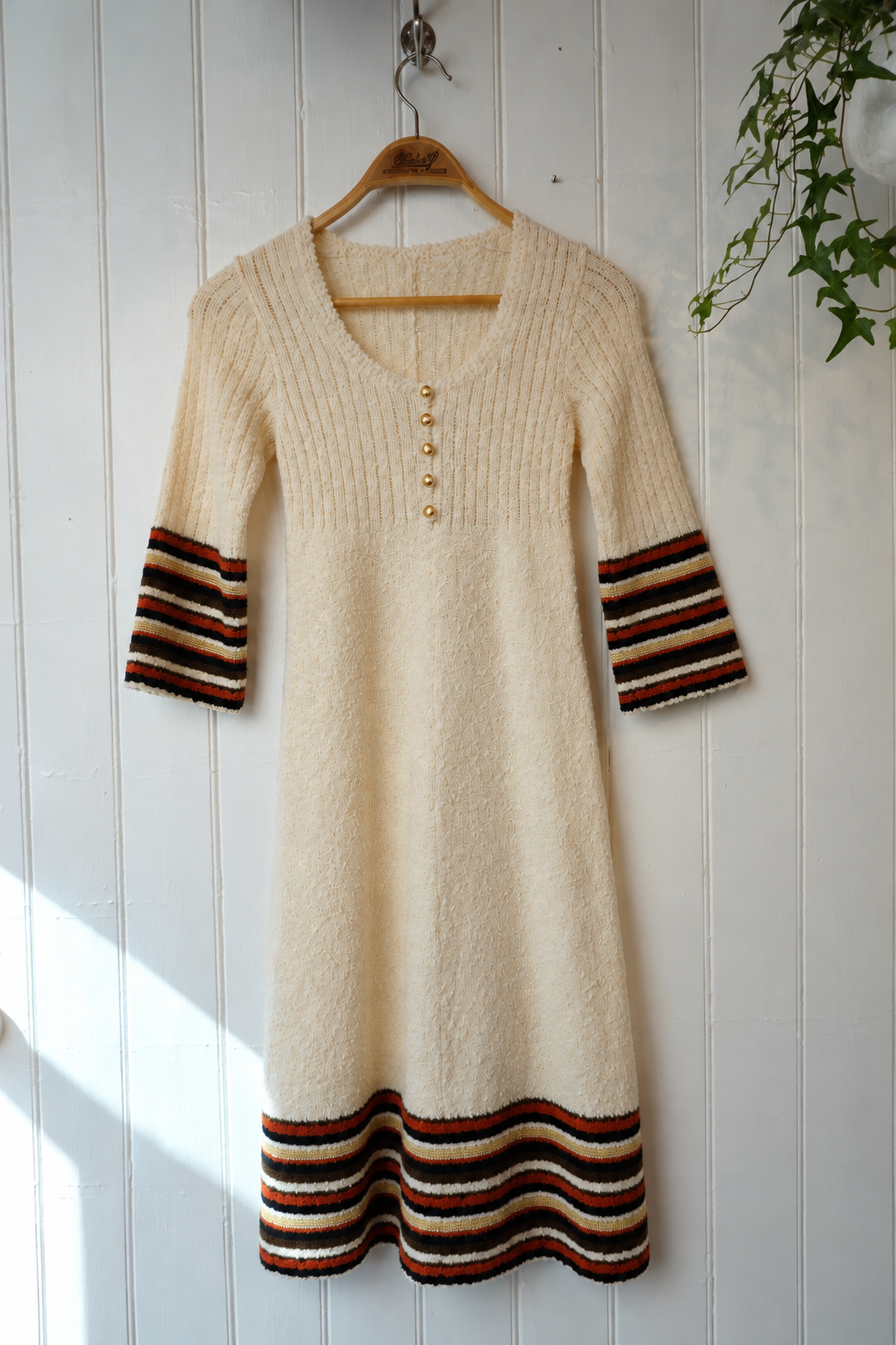 Vintage stickad klänning – Desu Design