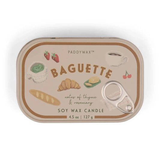 Doftljus i plåtask - Baguette