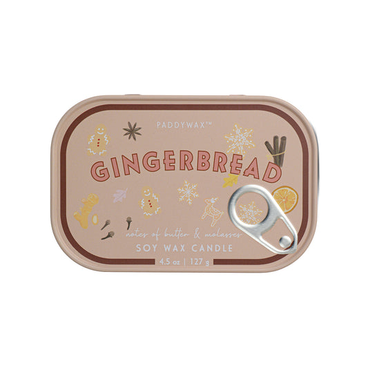 Doftljus i plåtask - Gingerbread