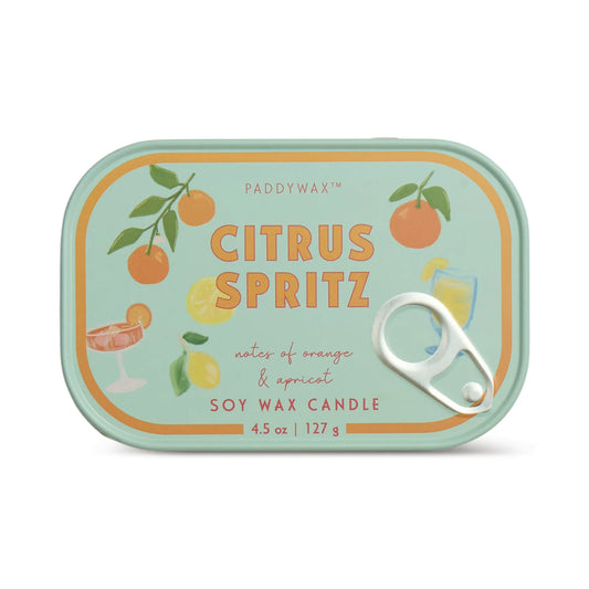 Doftljus i plåtask - Citrus Spritz