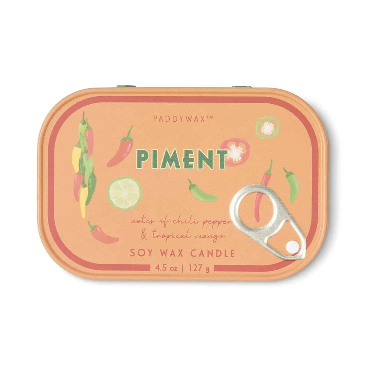 Doftljus i plåtask - Piment