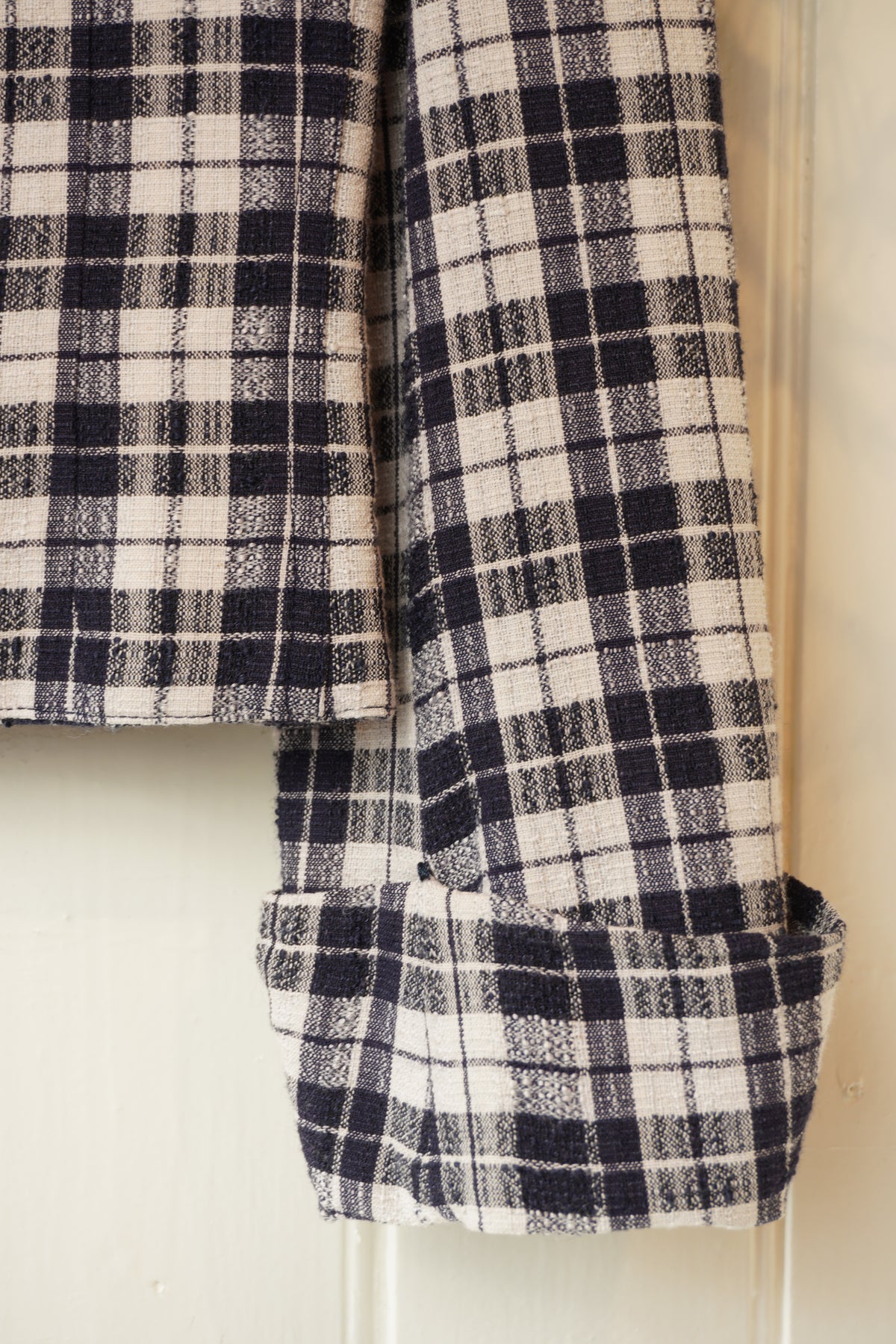 Kort rutig kavaj – Sonia Rykiel