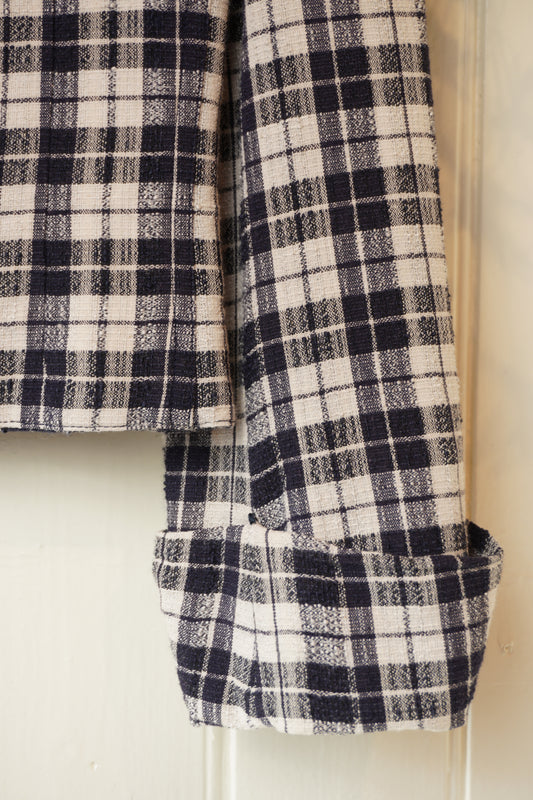 Kort rutig kavaj – Sonia Rykiel