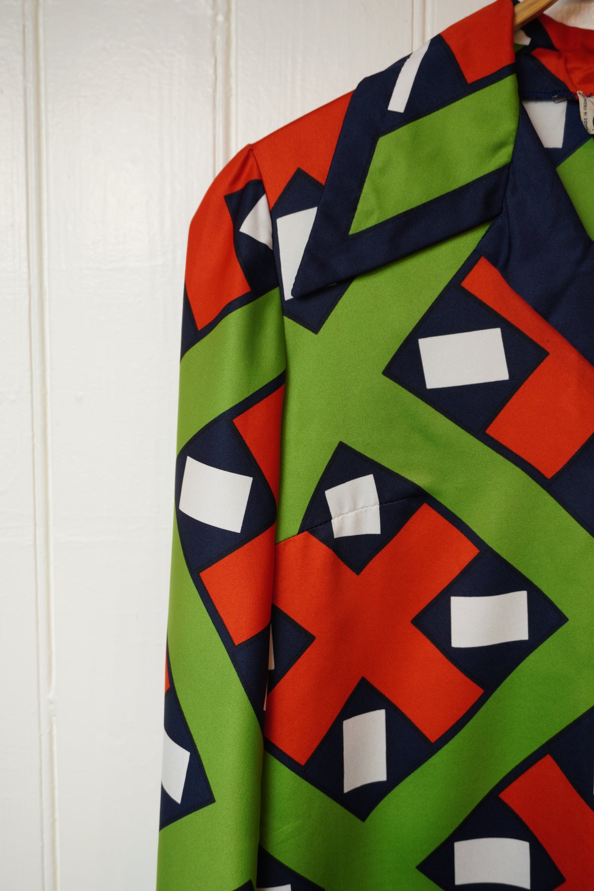 Geometrisk vintageklänning – Lanvin Boutique