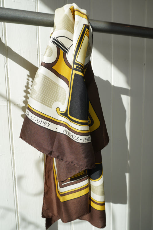 Hermès Les Coupés sidenscarf