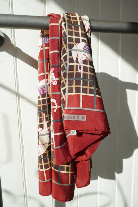Hermès Promenade Viennoise sidenscarf