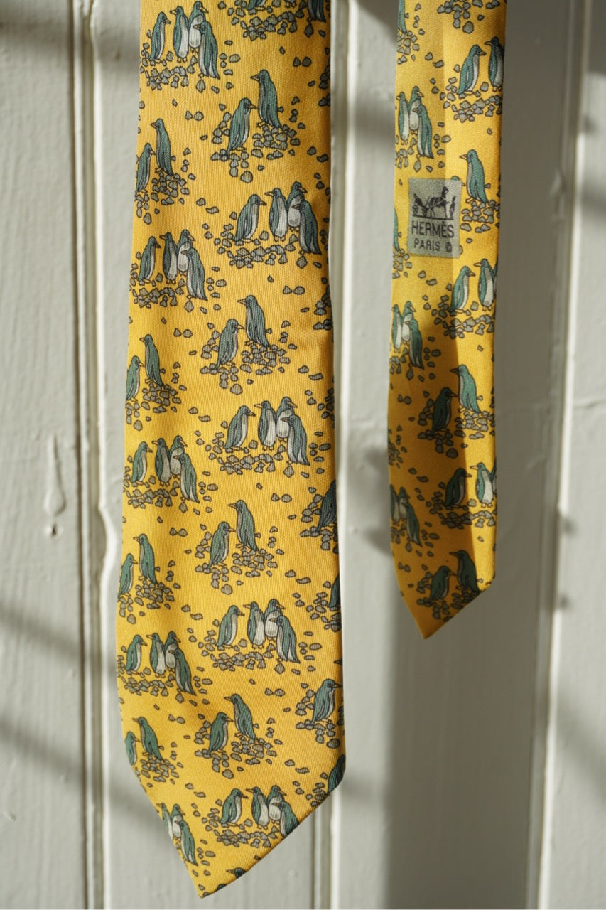 Hermès slips med pingvinmotiv
