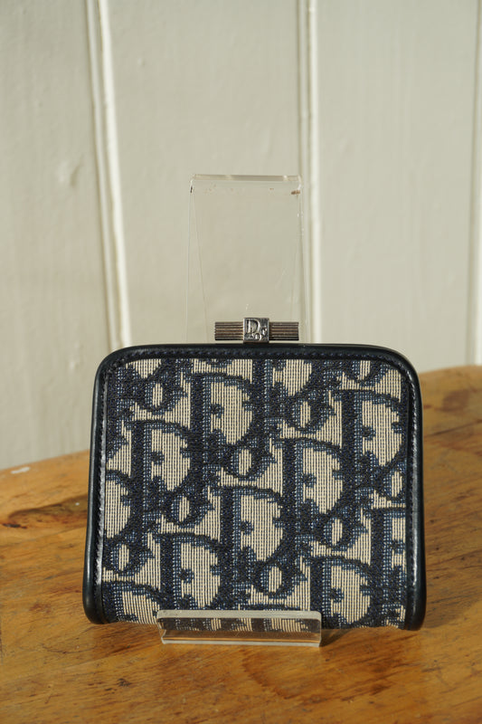 Christian Dior Oblique plånbok – 70/80-tal