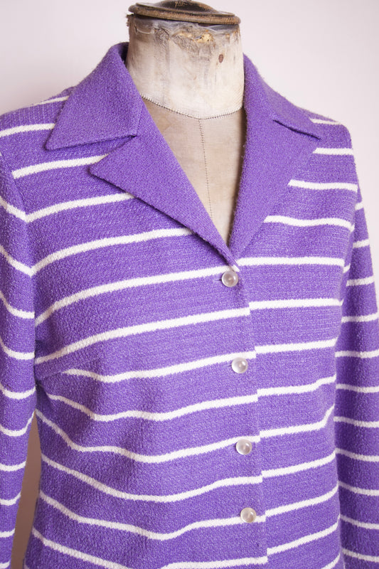 Randig kofta – vintage 70-tal, Made in Sweden