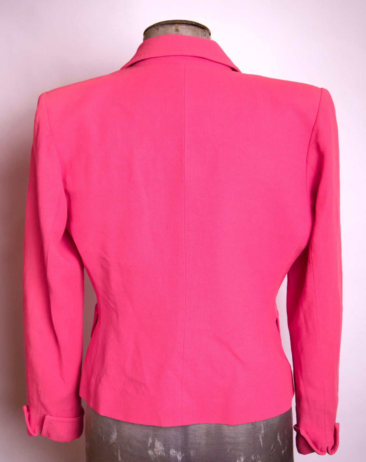 Yves Saint Laurent kavaj – cerise vintage statement