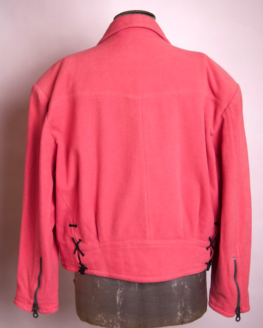 Vintage Mondi bikerjacka ullmix