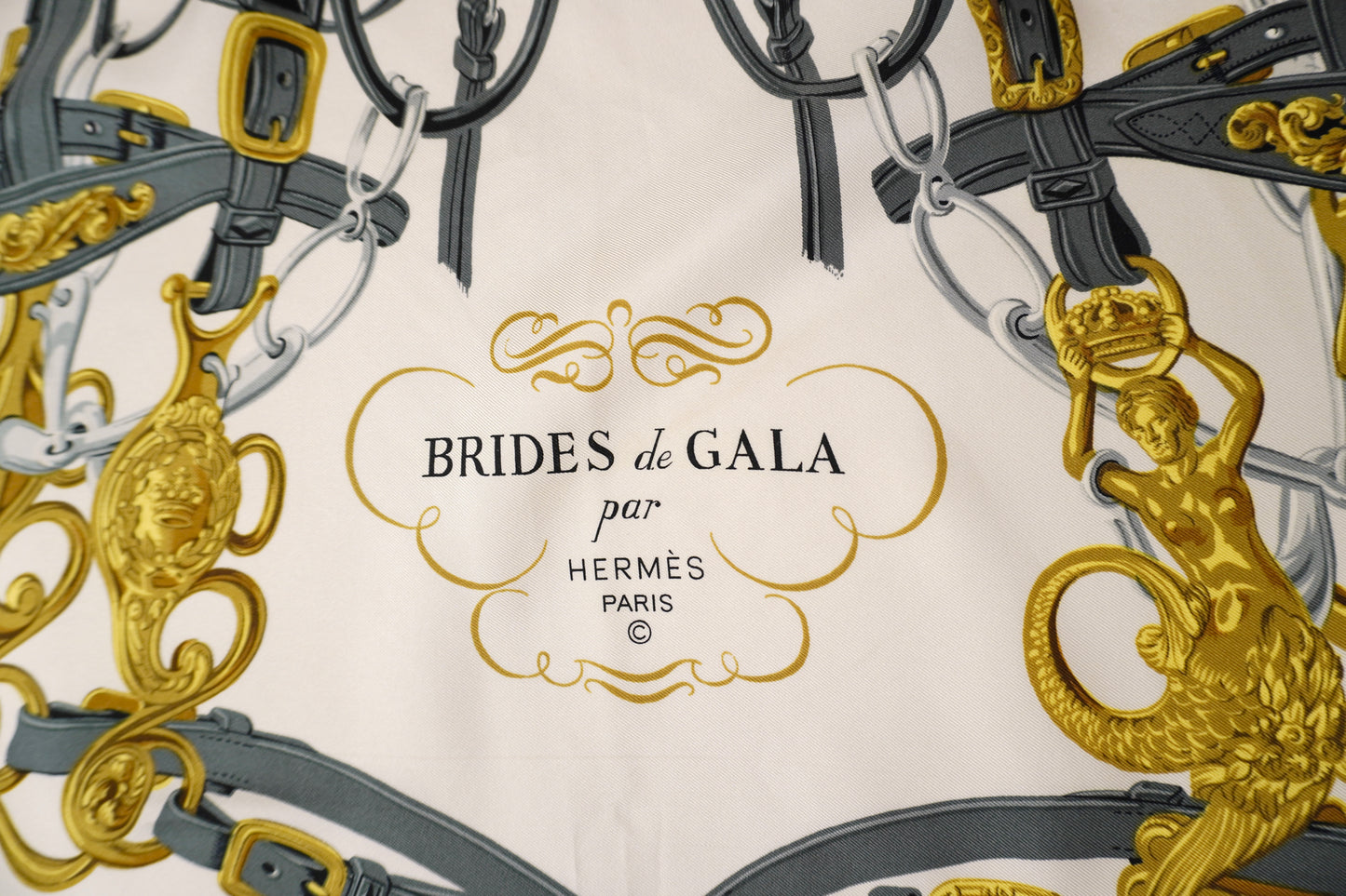 Hermès “Brides de Gala” sidenscarf