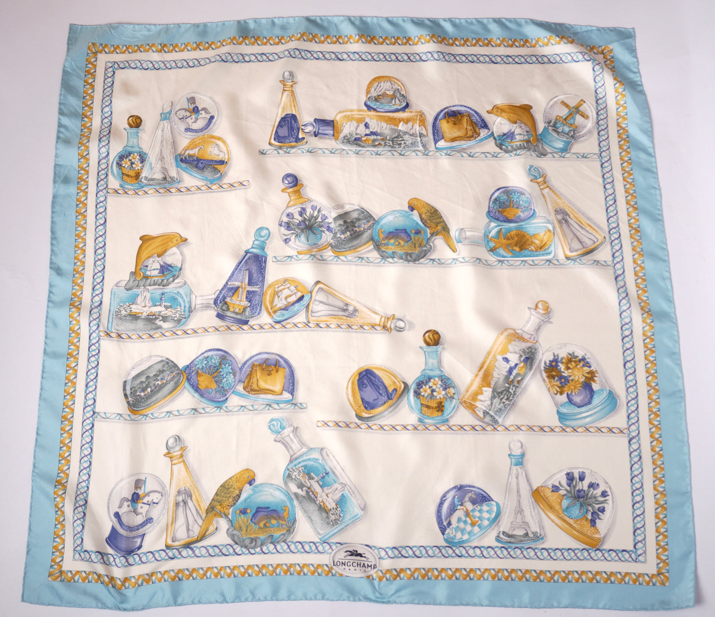 Longchamp sidenscarf