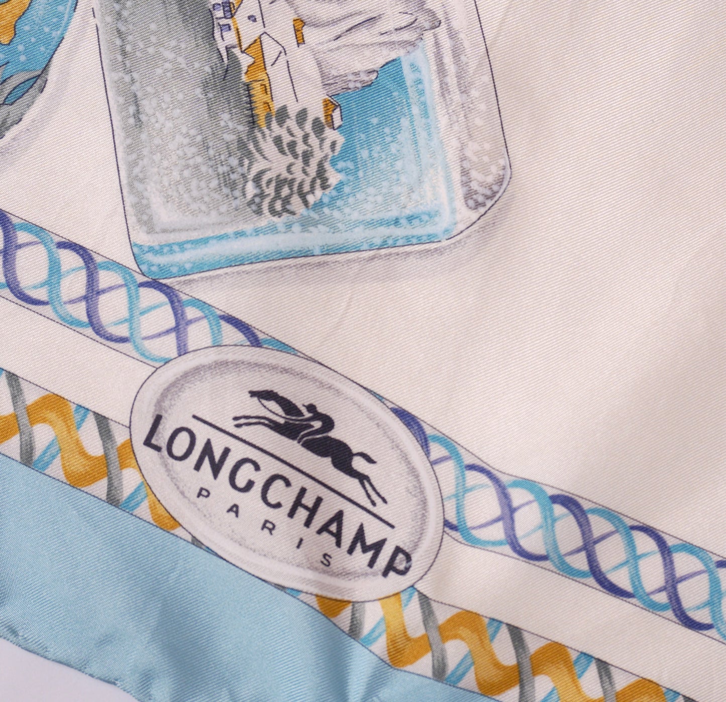 Longchamp sidenscarf