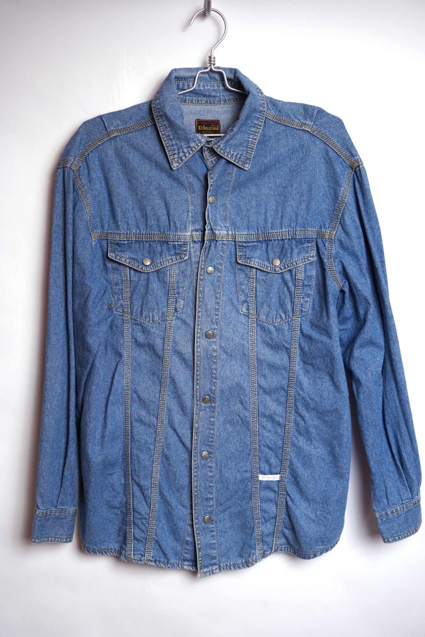 Diesel jeansskjorta – vintage Y2K