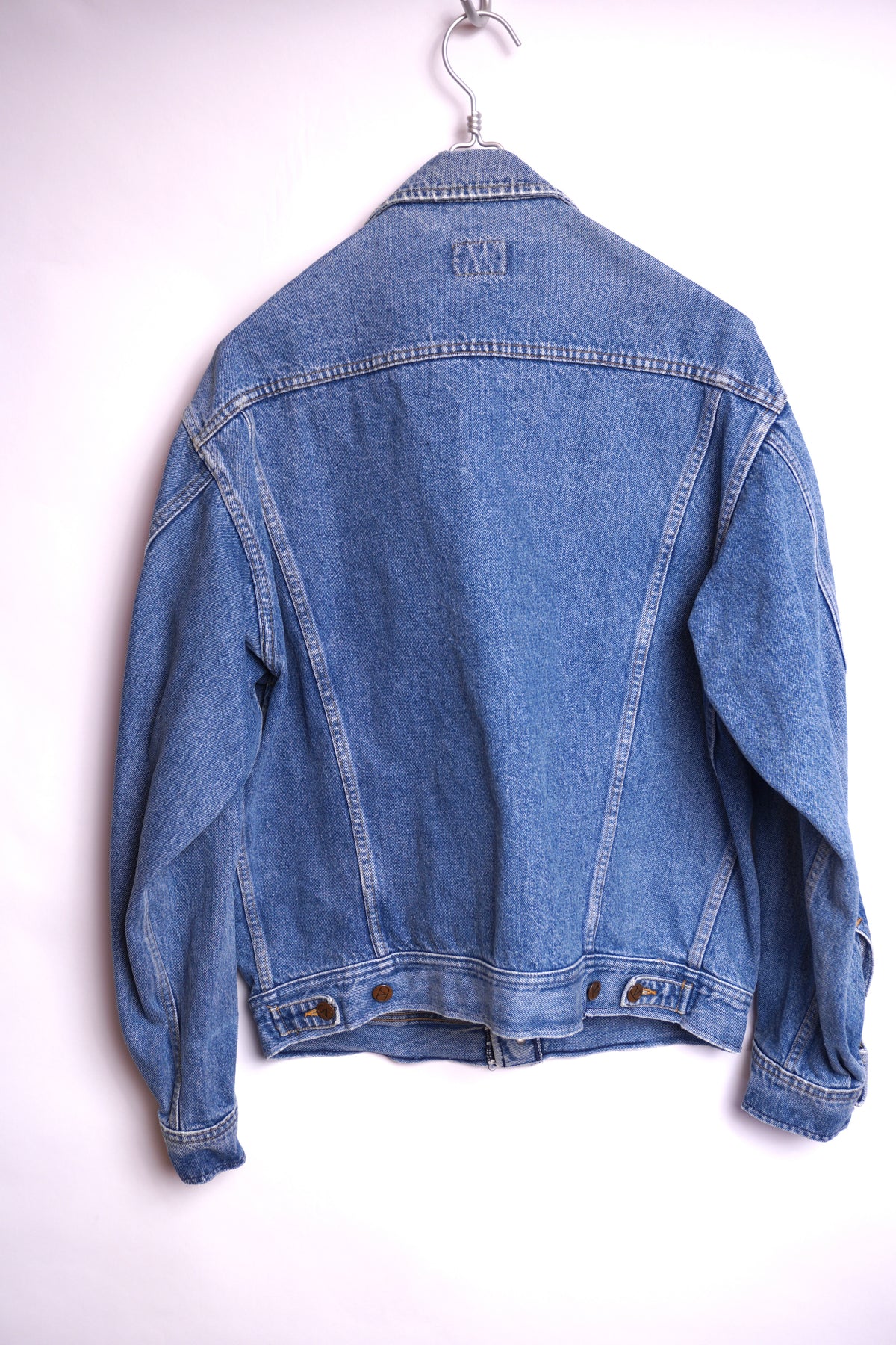Valentino Jeansjacka – 90-tal Klassisk Denim Trucker