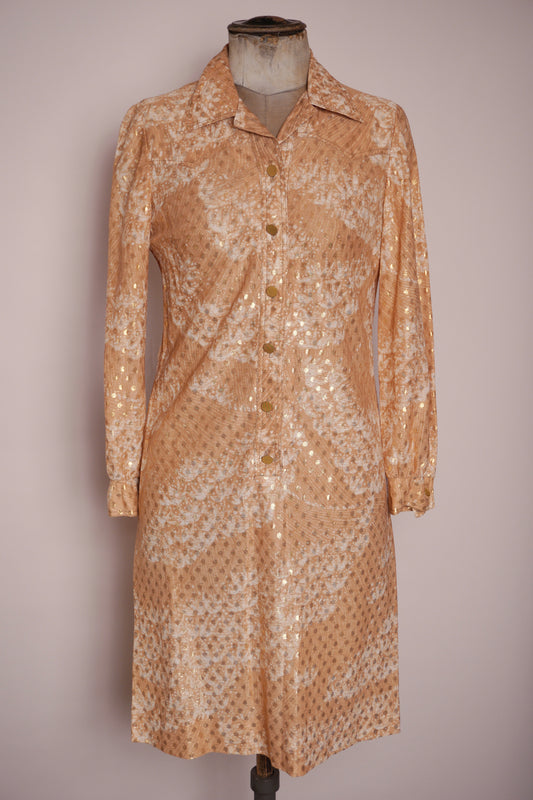 Skjortklänning från Leslie Fay 70's