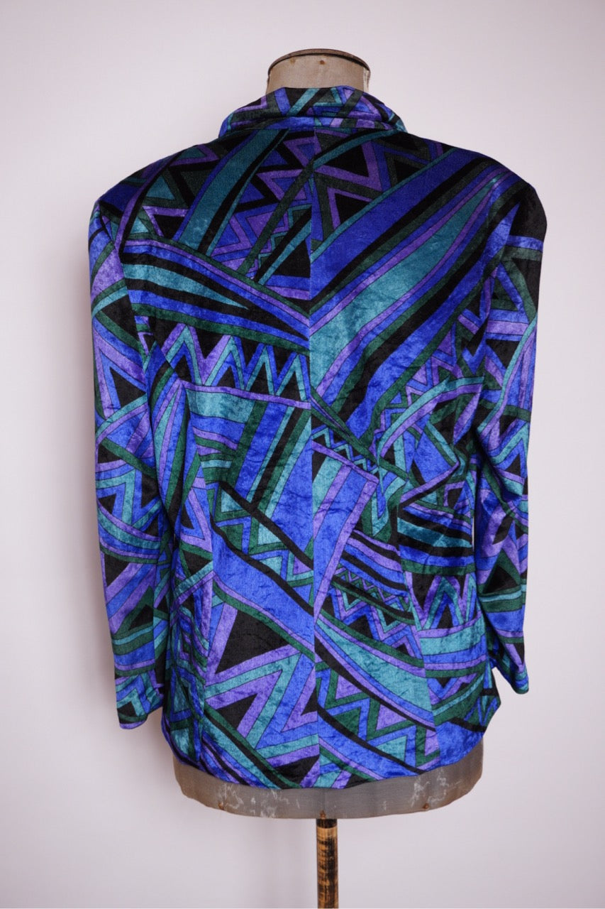 Sammet kavaj/skjorta