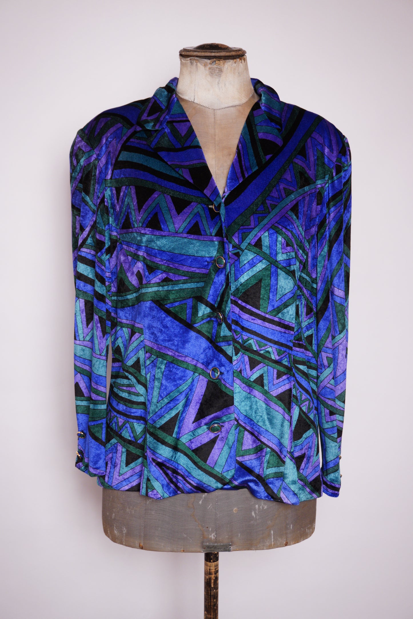 Sammet kavaj/skjorta