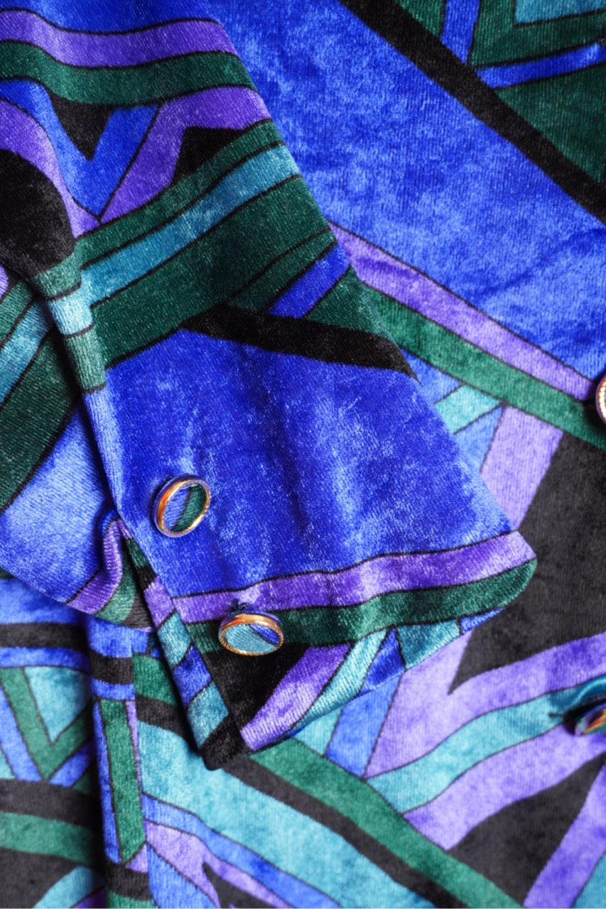 Sammet kavaj/skjorta