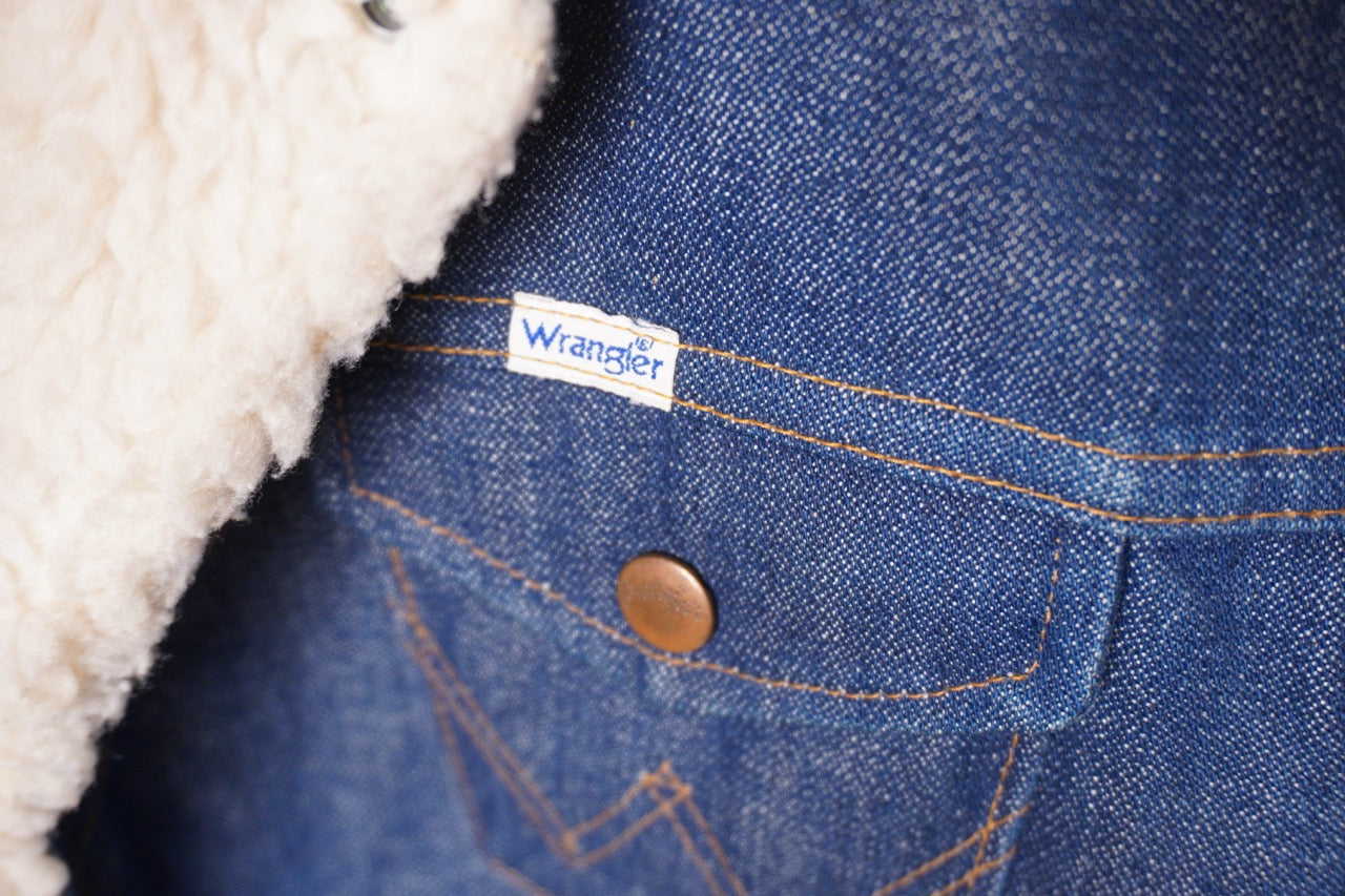 Wrangler jeansjacka, sherpa
