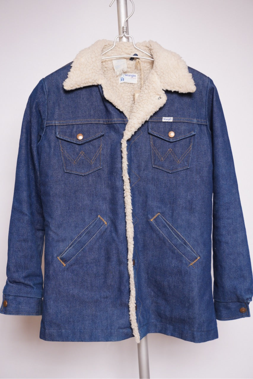Wrangler jeansjacka, sherpa
