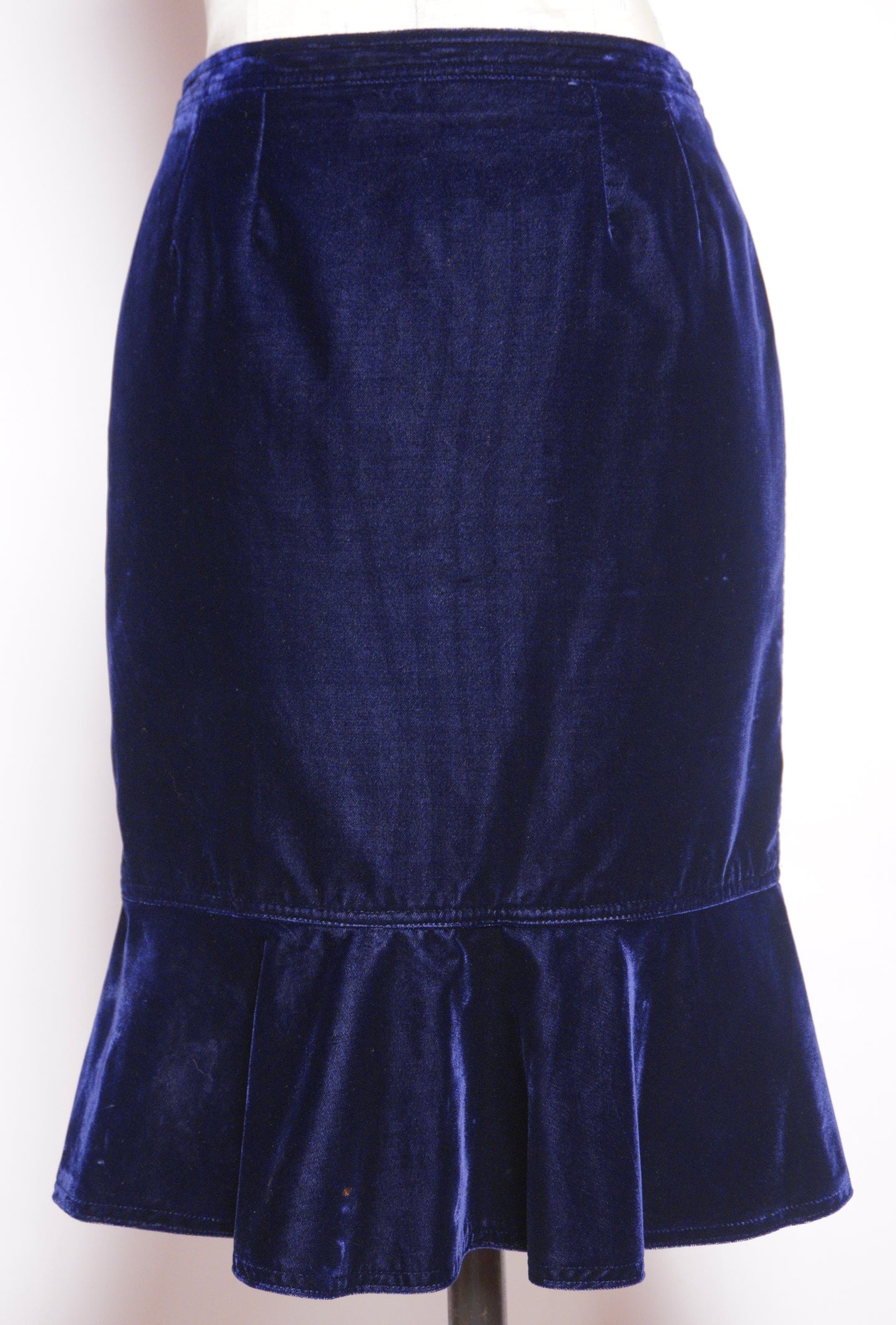 Yves Saint Laurent sammetskjol