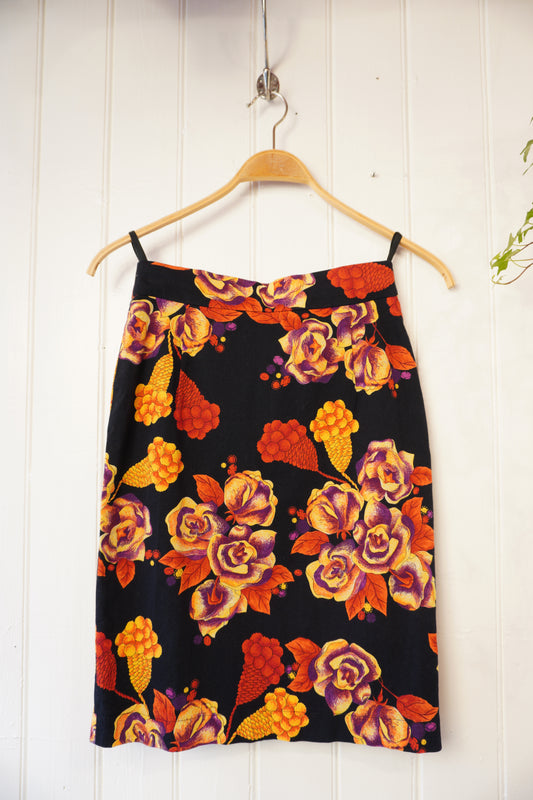 Blommig vintagekjol – Laurèl