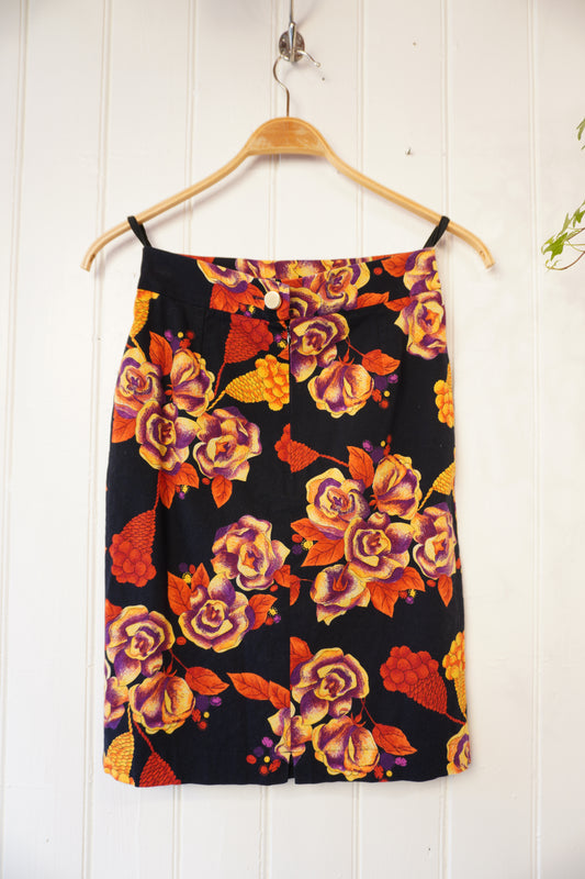Blommig vintagekjol – Laurèl