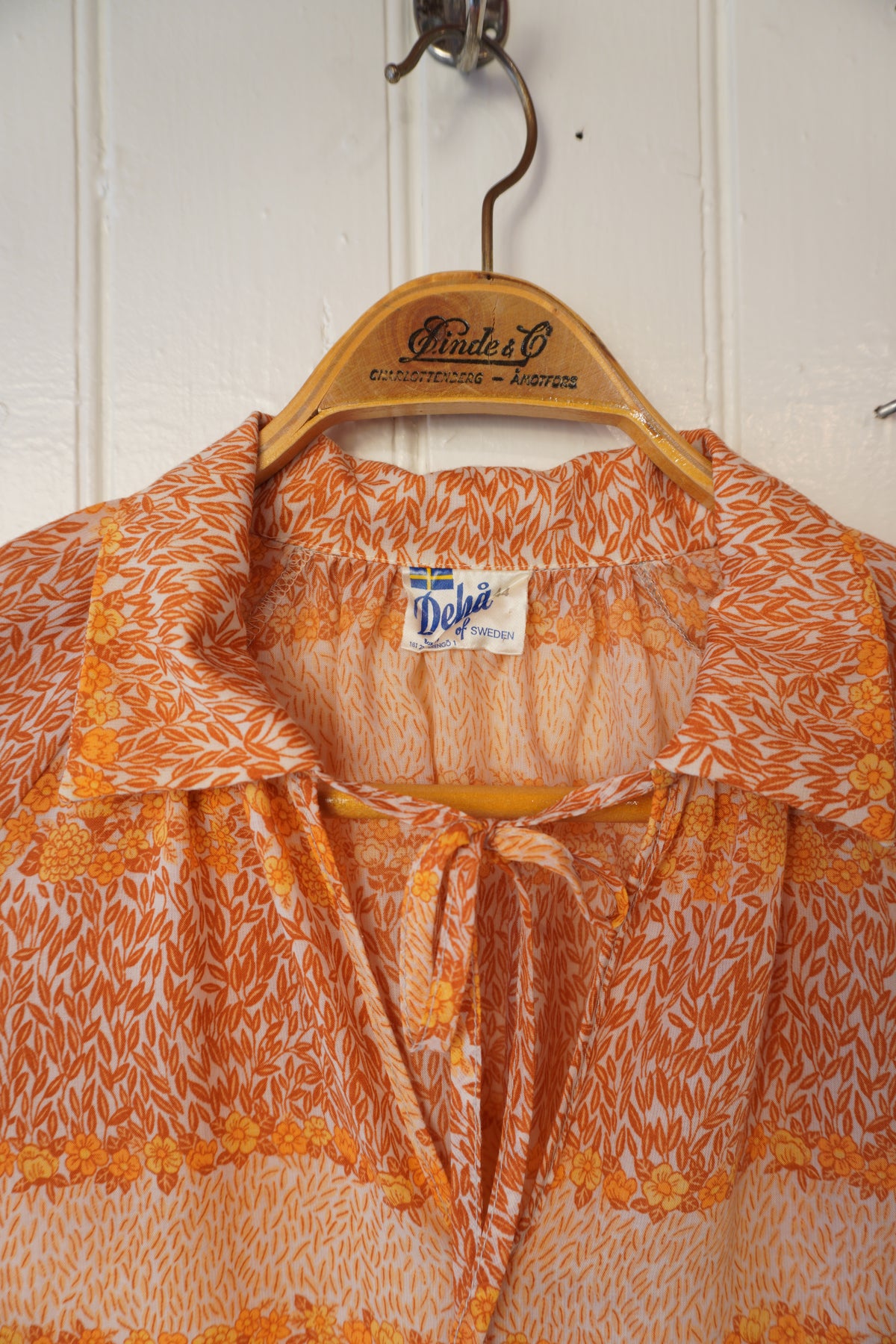 Blommig vintageblus – Dehå