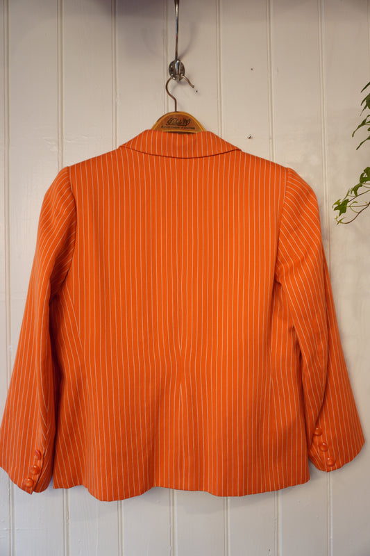 Kritstrecksrandig vintagekavaj – Petrigiani Ada