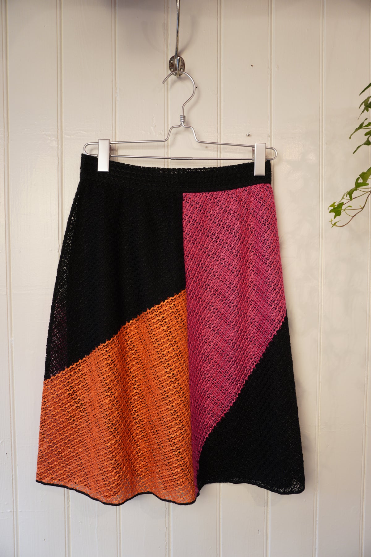 Färgstark stickad kjol – Missoni