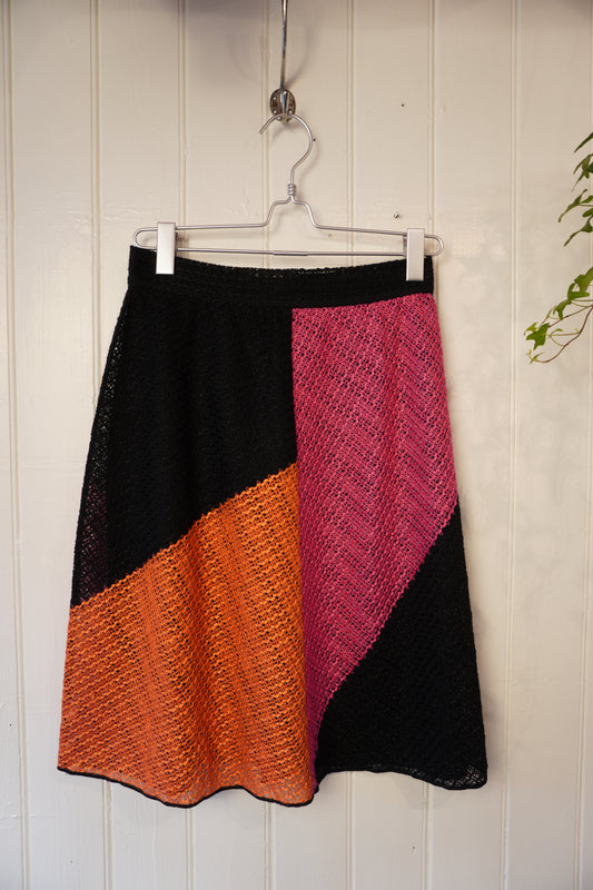 Färgstark stickad kjol – Missoni