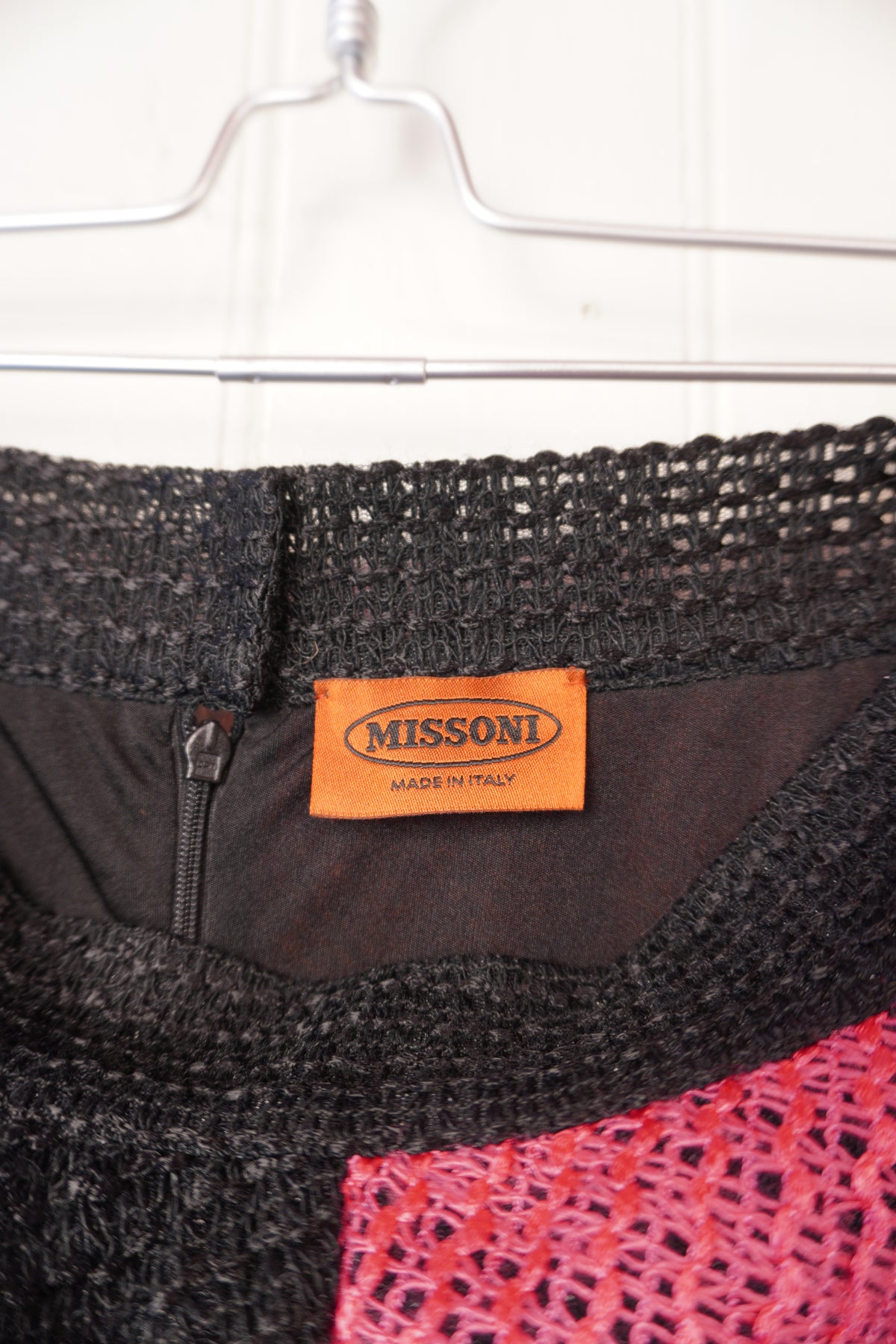 Färgstark stickad kjol – Missoni