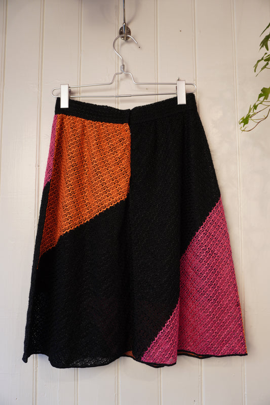 Färgstark stickad kjol – Missoni