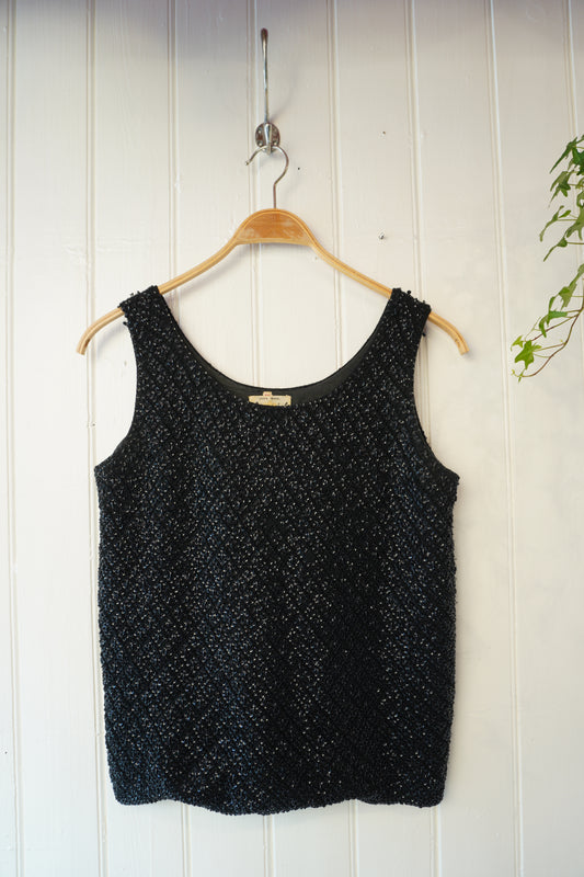 Pärlbroderad vintagetopp – Imperial