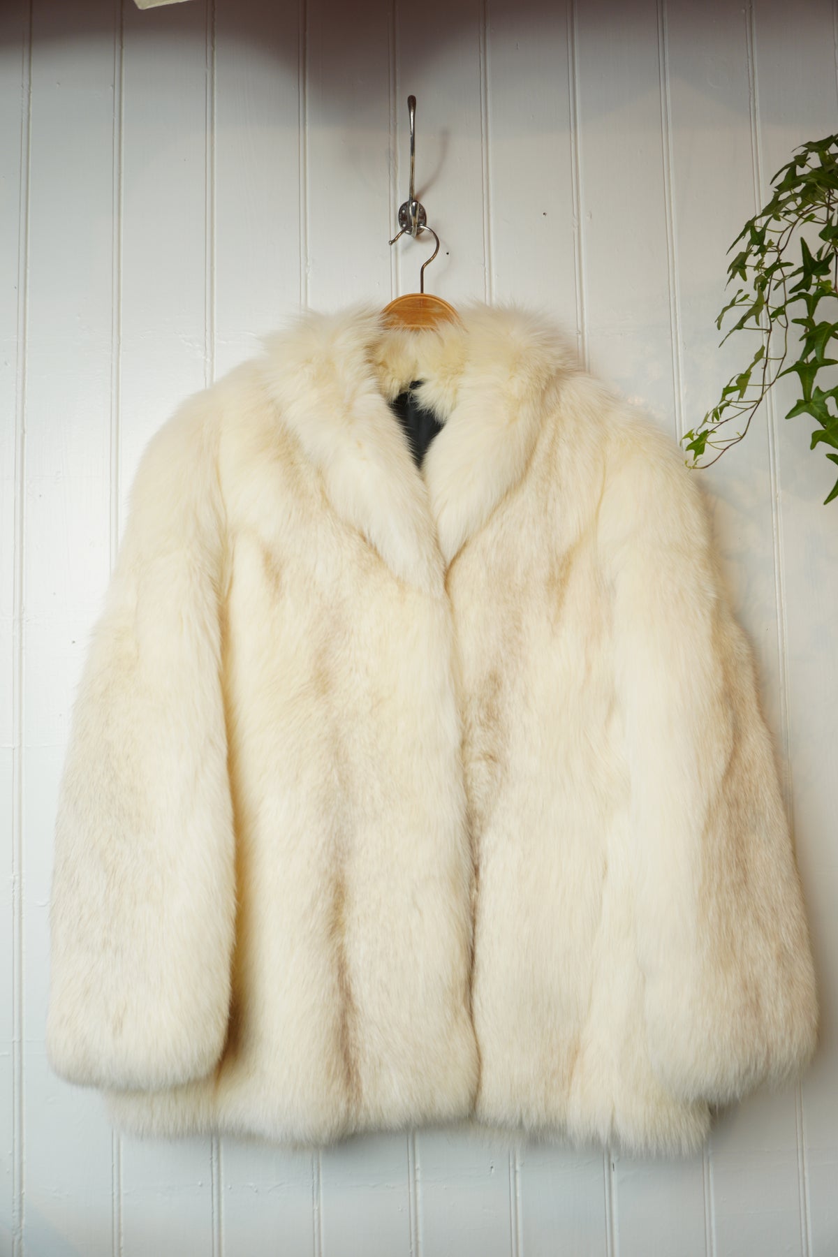Vintage pälsjacka