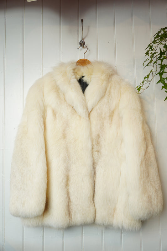 Vintage pälsjacka