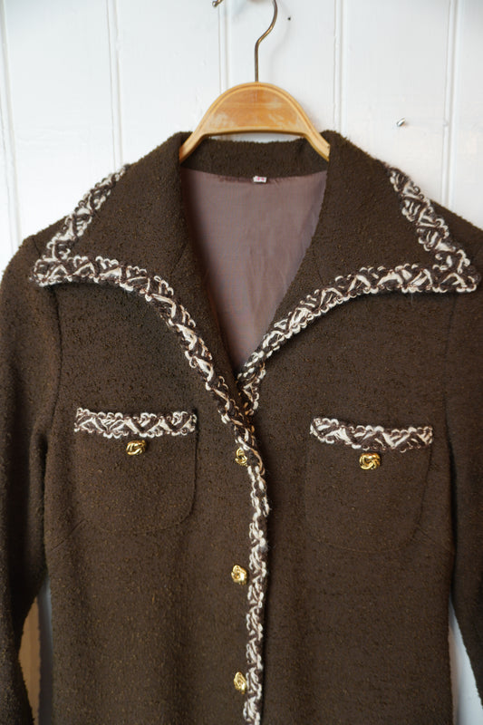 Riedinger vintageklänning i bouclé