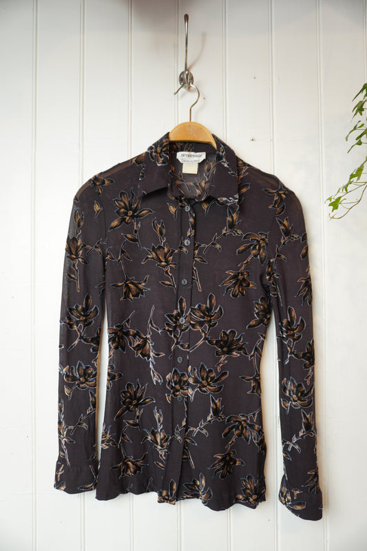Blommig skjorta – Sportmax