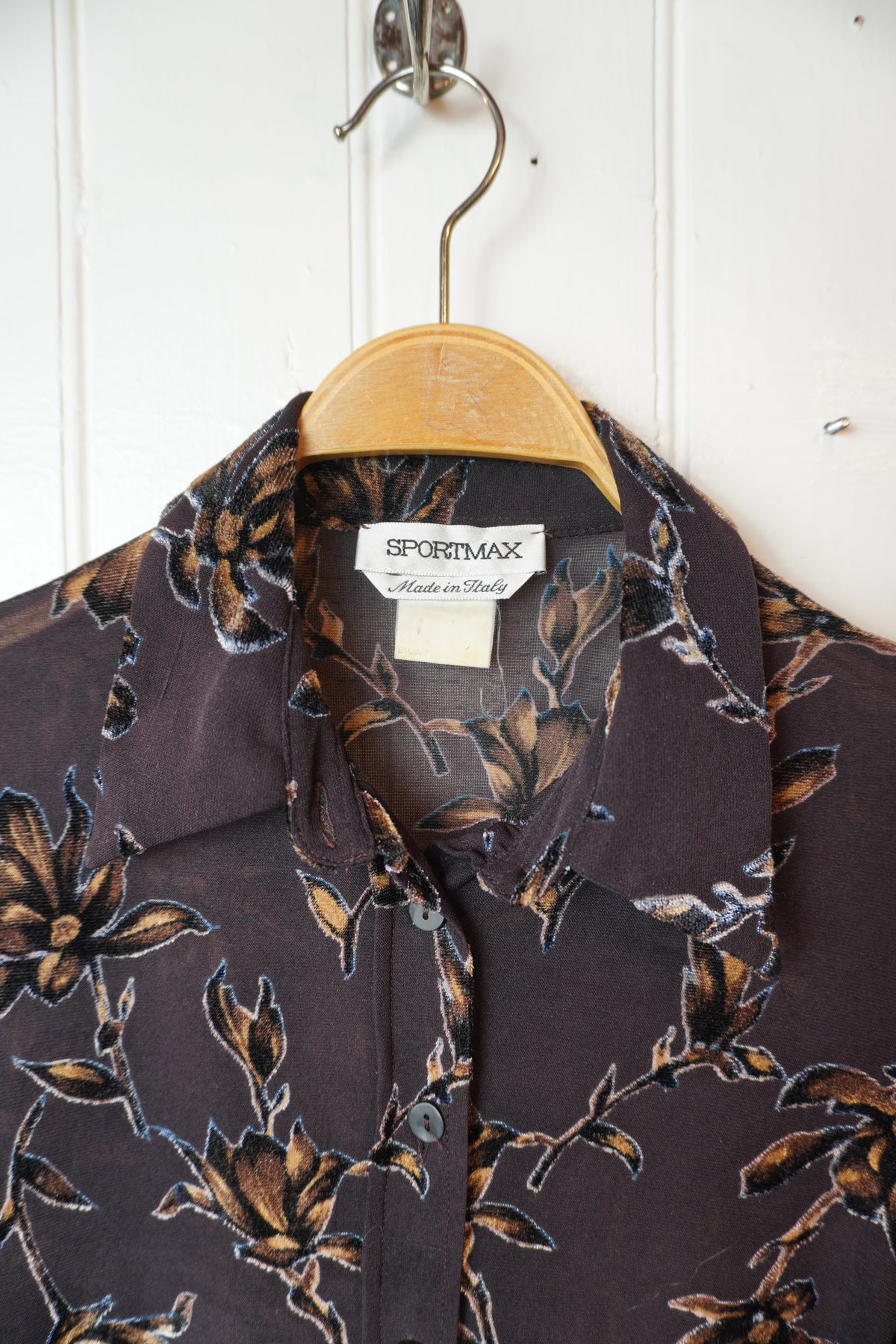 Blommig skjorta – Sportmax