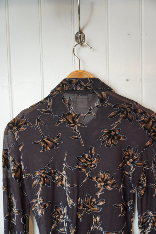 Blommig skjorta – Sportmax