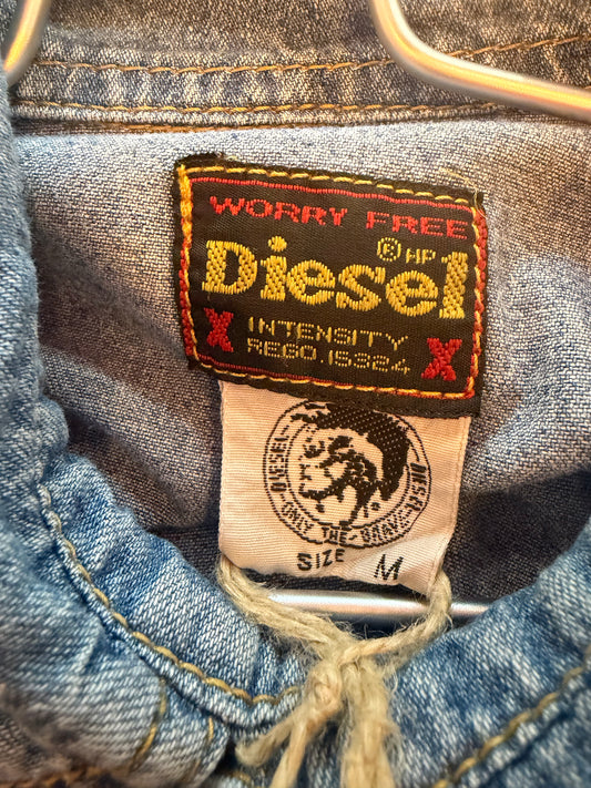 Diesel jeansskjorta – vintage Y2K