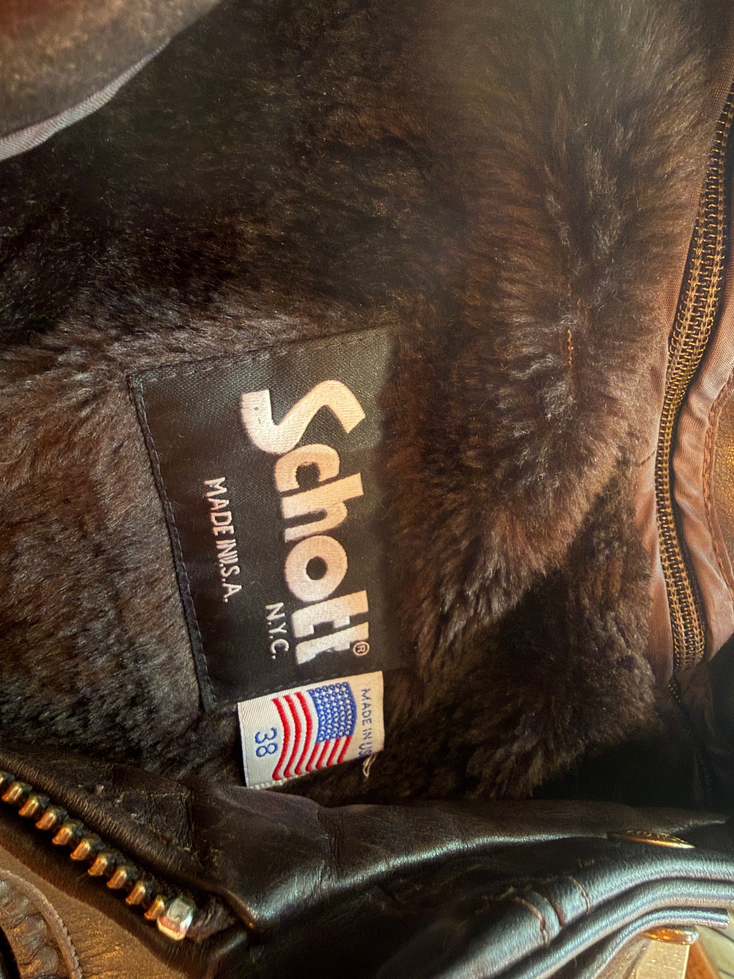 Schott NYC Skinnjacka – med Avtagbart Foder