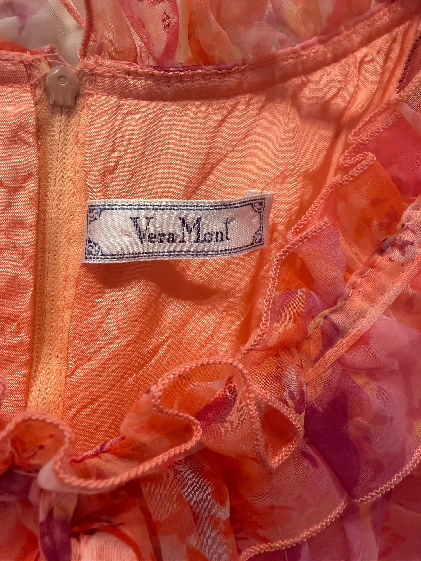 Vera Mont klänning - romantisk chiffong