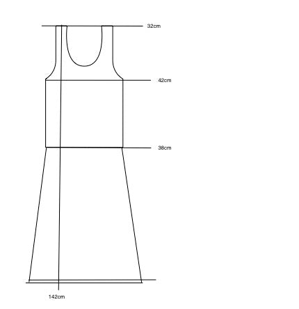 Långklänning 70-tal